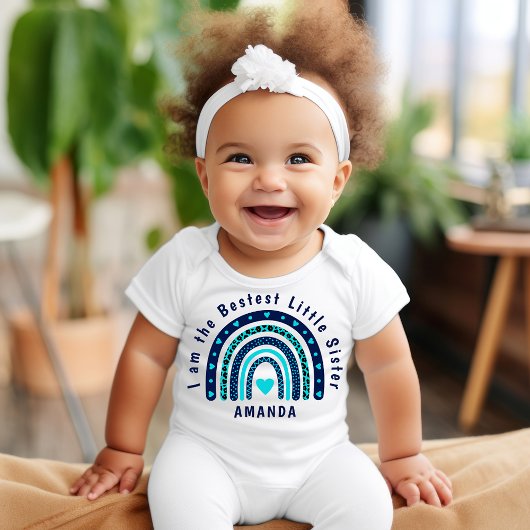 Le haut de body bébé pour la meilleure petite soeu