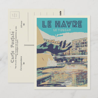 Le Havre France Le Volcan concert Hall Niemeyer Briefkaart