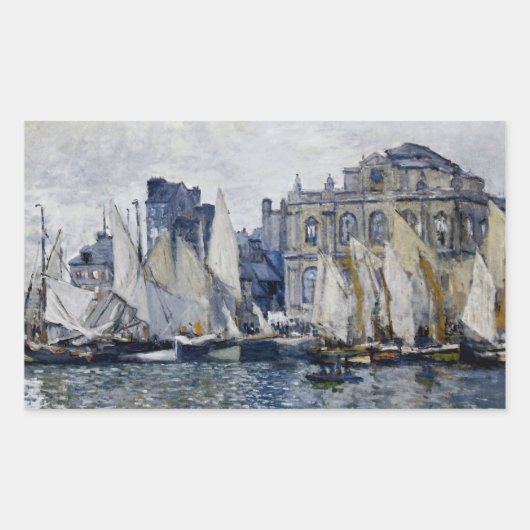 Le Havre Museum Rechthoekige Sticker (Voorkant)