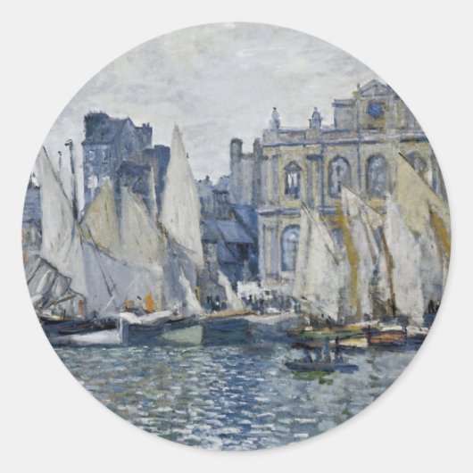 Le Havre Museum Ronde Sticker (Voorkant)