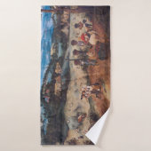 Le Haymaking, Pieter Bruegel (Serviette de bain)