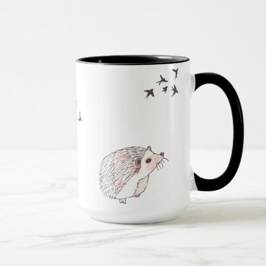 Le hérisson aspire tasse (Droite)