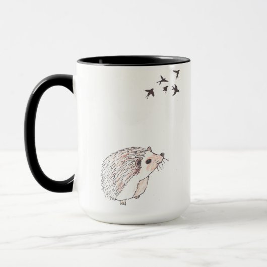 Le hérisson aspire tasse (Gauche)