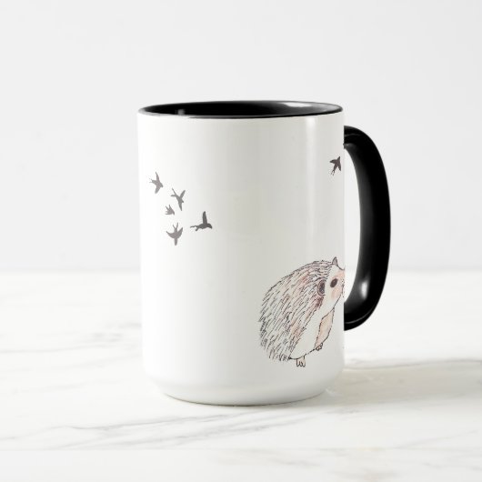 Le hérisson aspire tasse (Devant droit)