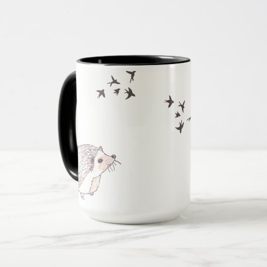 Le hérisson aspire tasse (Devant gauche)