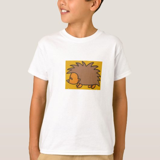 Le hérisson badine le T-shirt (Devant)