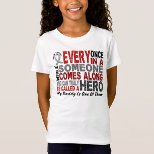 Le HÉROS VIENT LE LONG T-shirts de 1 CANCER DU