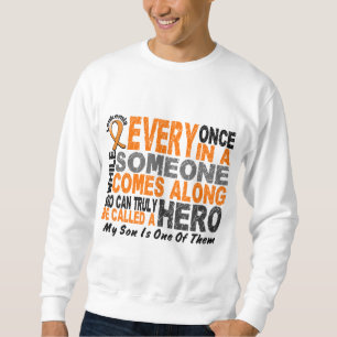 Le HÉROS VIENT LE LONG T-shirts de 1 LEUCÉMIE de