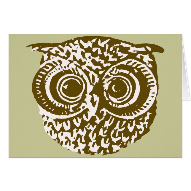 Le hibou (Devant horizontal)