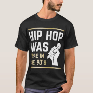 le hip hop était dopant dans les T-shirts de hip