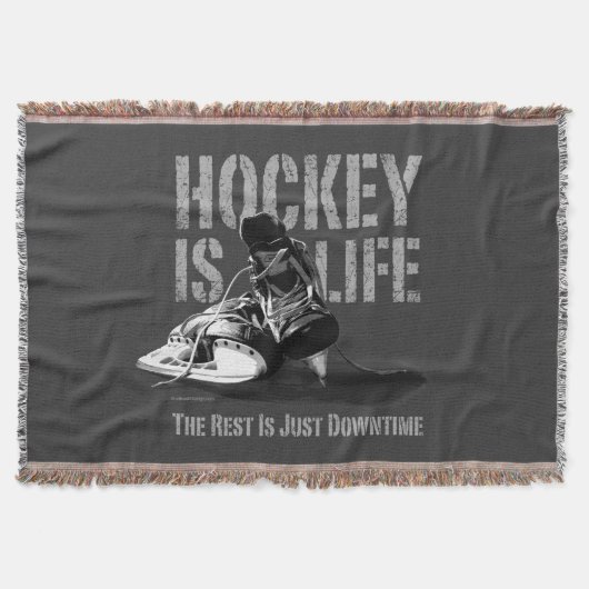 Le hockey c'est la vie lancer couverture (Devant)