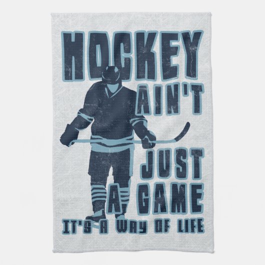 Le hockey n'est pas qu'un jeu Torchons de cuisine (Vertical)