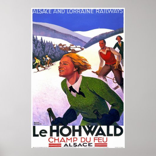 Le Hohwald  Frans reisposter Poster (Voorkant)