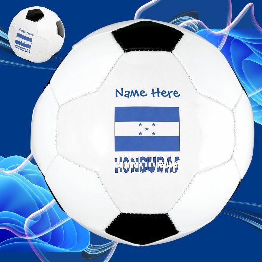 Le Honduras et le drapeau bleu Personnalisation