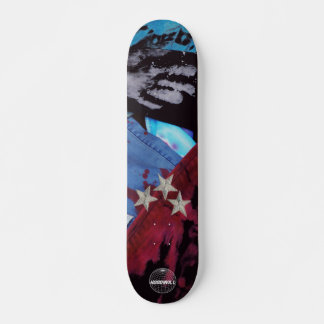 Le HoodWill Denim Stars Skateboard Deck
