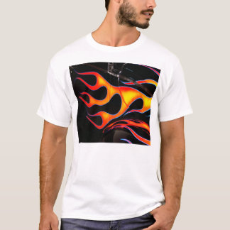 Le hot rod flambe le T-shirt