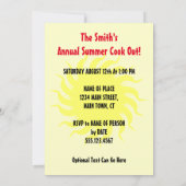 Le Invitation de Hot Dog s'échappe (Dos)