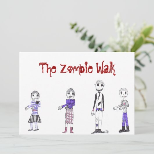 Le invitation Zombie... (Debout devant)