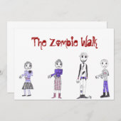 Le invitation Zombie... (Devant / Derrière)
