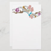 Le Japonais fleurit la papeterie (Devant / Derrière)