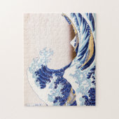 Le Japonais ondule le puzzle (Vertical)