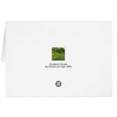 Le jardin de Daubigny - Vincent van Gogh (Dos Horizontal)