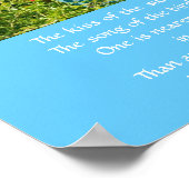 Le Jardin de Dieu (poème) - poster / imprimer (Coin)