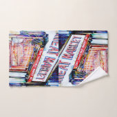 Le jardin de la sagesse de l'East Village (Serviette à main)