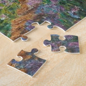 Le jardin de l'artiste par Claude Monet Puzzle (Côté)