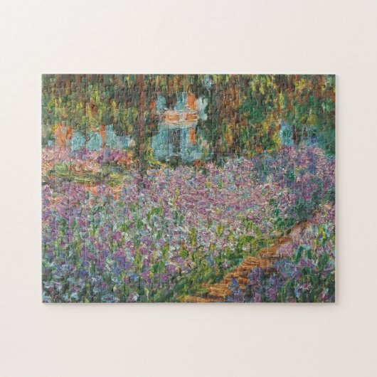 Le jardin de l'artiste par Claude Monet Puzzle (Horizontal)