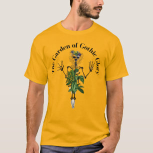 Le jardin de t-shirt de gloire gothique
