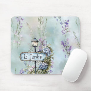 Le Jardin (de tuin) paarse bloemen Muismat