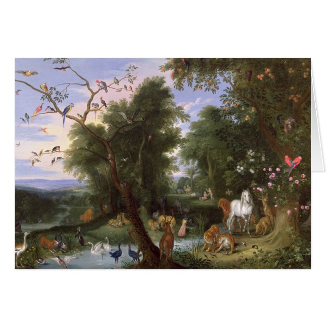 Le jardin d'Éden, 1659 (Devant horizontal)