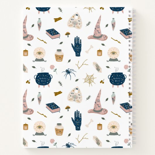 Le Jardin des Sorcières Carnet personnalisé (Dos)