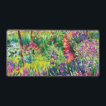 Le jardin d'Iris à Giverny par Claude Monet<br><div class="desc">S'il vous plaît visitez mon magasin pour un design plus intéressant et plus de choix de couleurs. => zazzle.com/iwheels*</div>