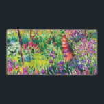 Le jardin d'Iris à Giverny par Claude Monet<br><div class="desc">S'il vous plaît visitez mon magasin pour un design plus intéressant et plus de choix de couleurs. => zazzle.com/iwheels*</div>