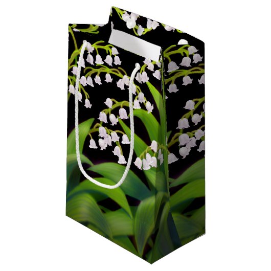 Le jardin du muguet fleurit le sac de cadeau (Devant Angle)