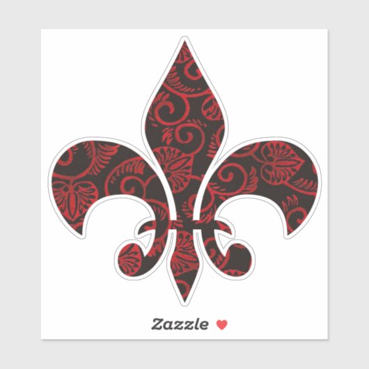 Le Jardin Fleur De Lis Sticker (Vel)