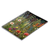 Le Jardin Herbaliste Carnet brodé & Journal (Côté gauche)