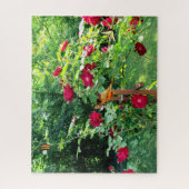 LE JARDIN ROSE JIGSAW PUZZLE (Vertical)