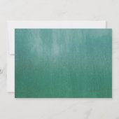 Le jardin rustique allume des invitations de Fête (Dos)