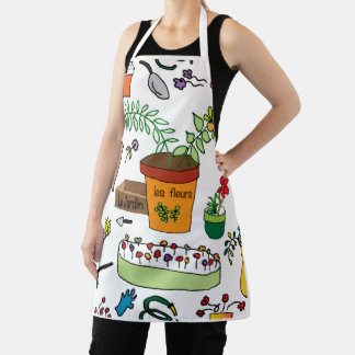 Le Jardin (The Garden) Apron Schort