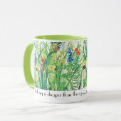 Le jardinage est meilleur marché que la tasse de (Devant gauche)