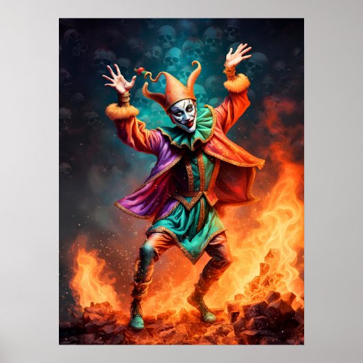 Le Jester - 18 x 24 Poster (Devant)