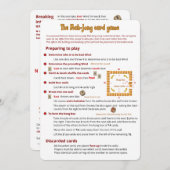 Le jeu de cartes Mah-Jong - Différences (Devant / Derrière)