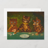 Le Jeu de Cartes par Louis Wain (Devant / Derrière)