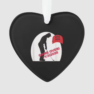 Le jeu de golf est au-dessus de l'anti-Trump drôl