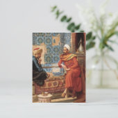 Le jeu d'échecs en détail carte postale (Debout devant)