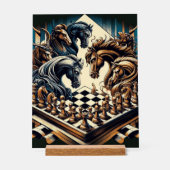 Le jeu des chevaliers - les échecs rencontre l'ima (Recto)