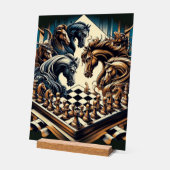 Le jeu des chevaliers - les échecs rencontre l'ima (Angle)
